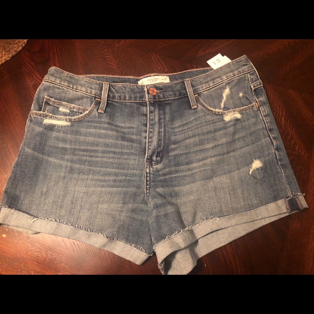 A&F High Rise Shorts